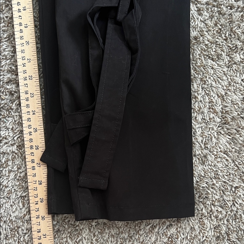 NWT MANIERE DE VOIR Carpenter Cargo Trousers Black Pants in Size 4 - Picture 15 of 16